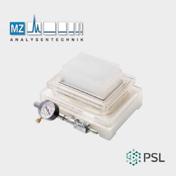 Robotic Compatible Universal vacuum Manifold, acrylic, c/w gauge (1 pc)